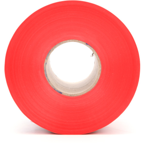Scotch Buried Barricade Tape 368 CAUTION BURIED ELECTRIC LINE BELOW 6″ × 1000 ft Red